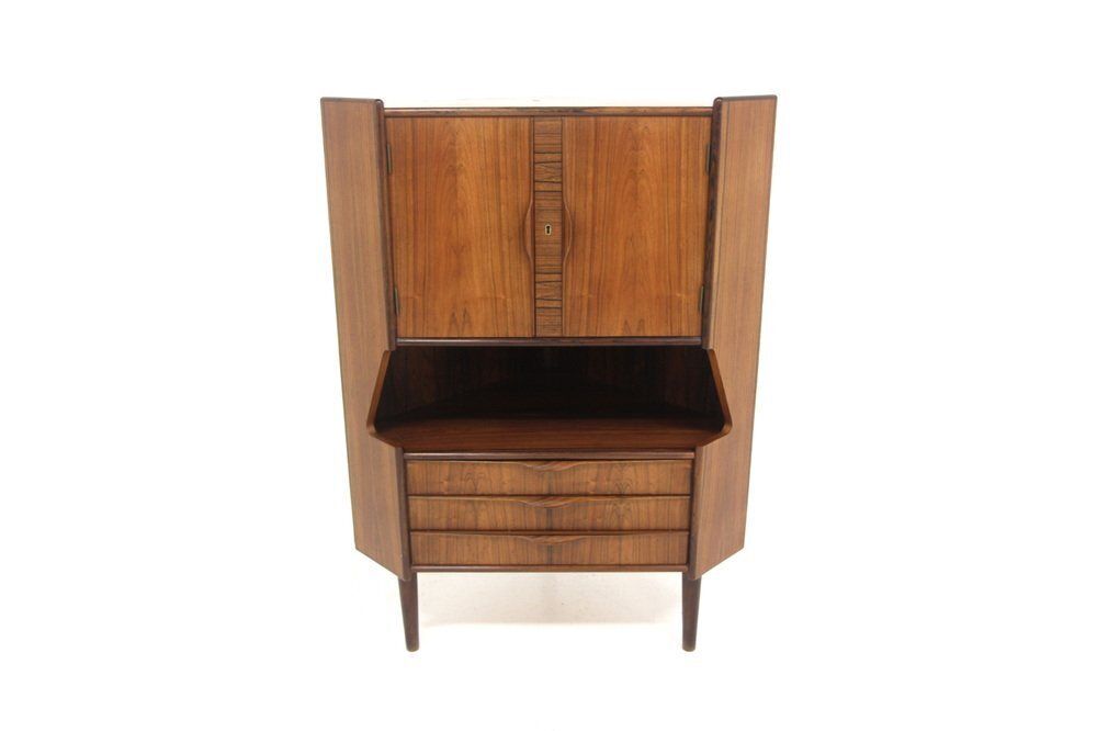 Scandinavian Rosewood Wardrobe By Gunni Omann For Omann Jun, Denmark, 1960s photo furniture