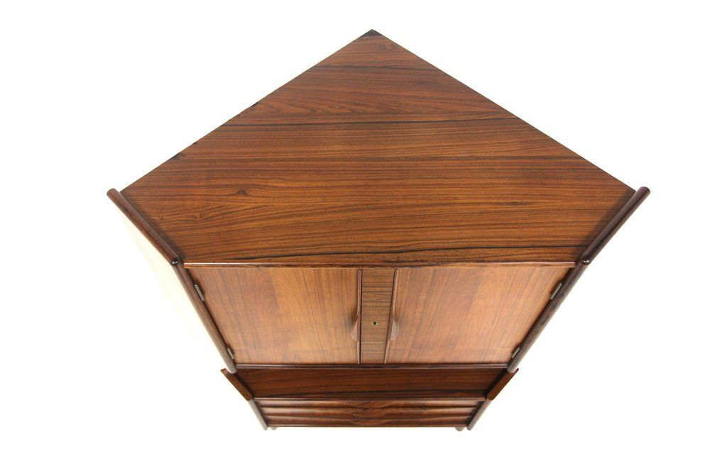 Scandinavian Rosewood Wardrobe By Gunni Omann For Omann Jun, Denmark, 1960s photo Furniture
