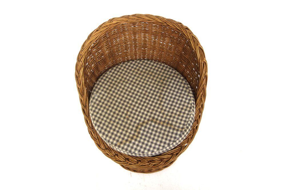 Rattan Adur Stool By Bengt Ruda For Ikea, Sweden, 1960s photo for sale