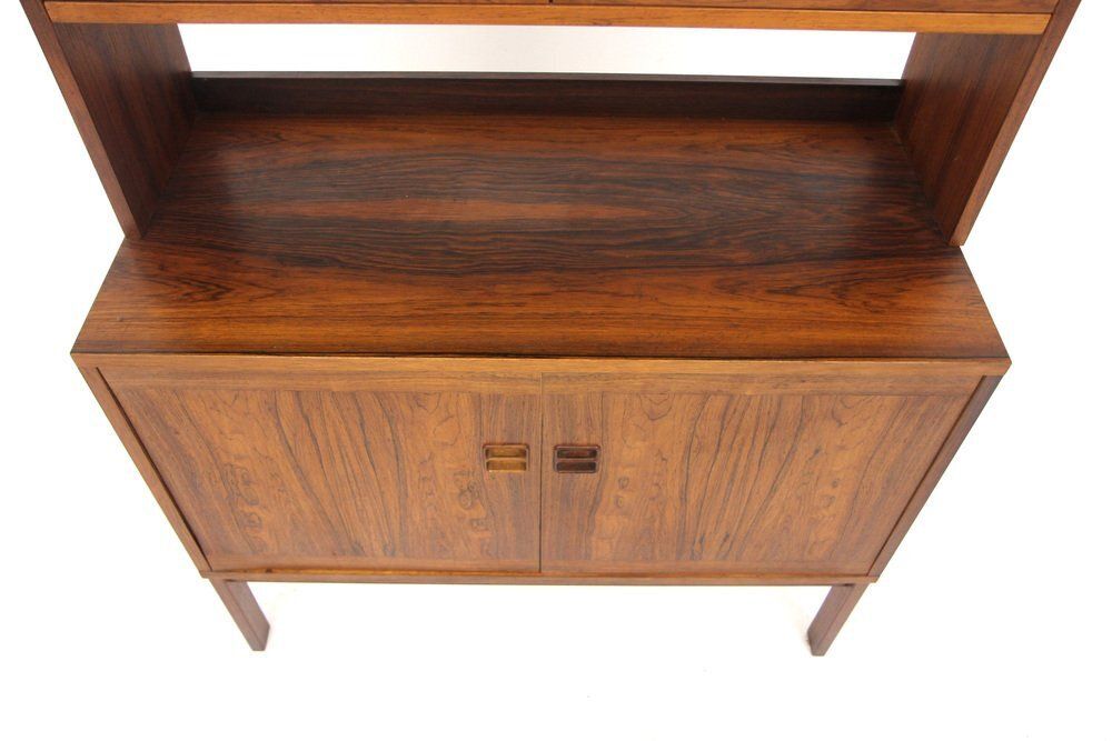 Cabinet With Shelves In Rosewood, Sweden, 1960s photo vinterior