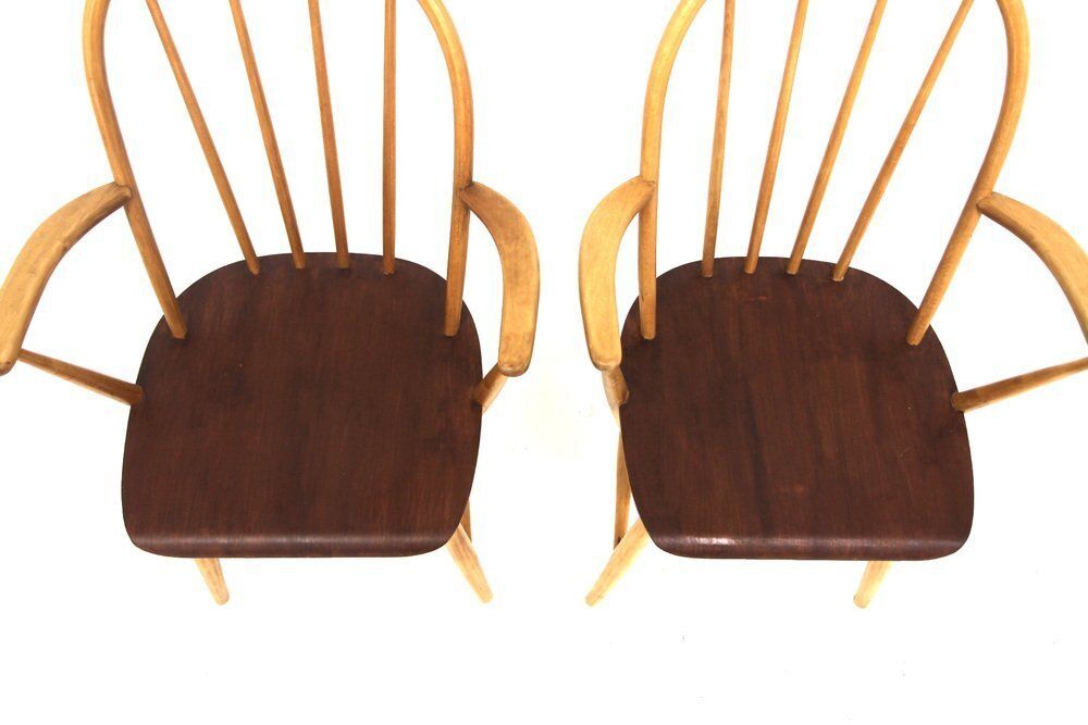Vintage Scandinavian Armchairs From Nässjö Stolfabrik, 1960, Set Of 2 photo for sale