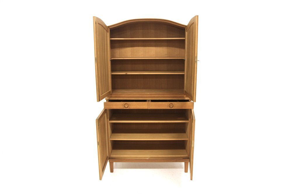 Scandinavian Oak Wardrobe By Carl Malmsten For Bodafors, 1960 photo for sale