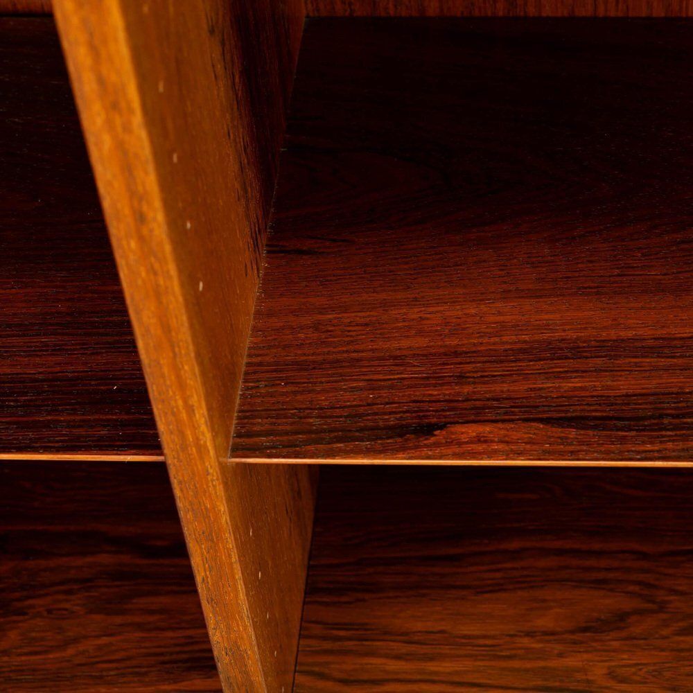 Midcentury Modern Danish Rosewood Bookcase From Hundevad & Co, 1960s photo vintage