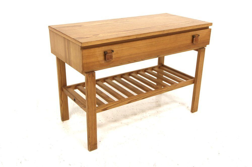 Low Chest Of Drawers In Pine From Fröseke Nybrofabriken, Sweden, 1960s