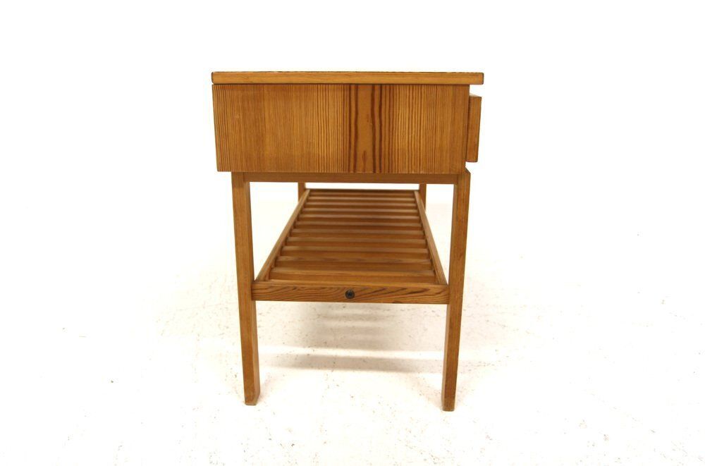 Low Chest Of Drawers In Pine From Fröseke Nybrofabriken, Sweden, 1960s photo for sale