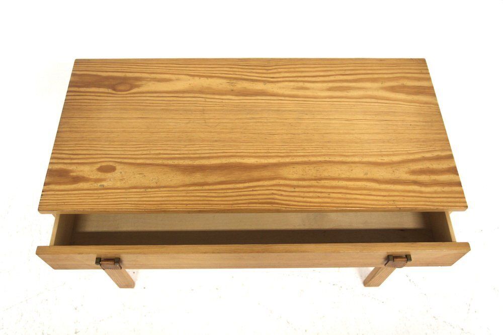 Low Chest Of Drawers In Pine From Fröseke Nybrofabriken, Sweden, 1960s photo Furniture