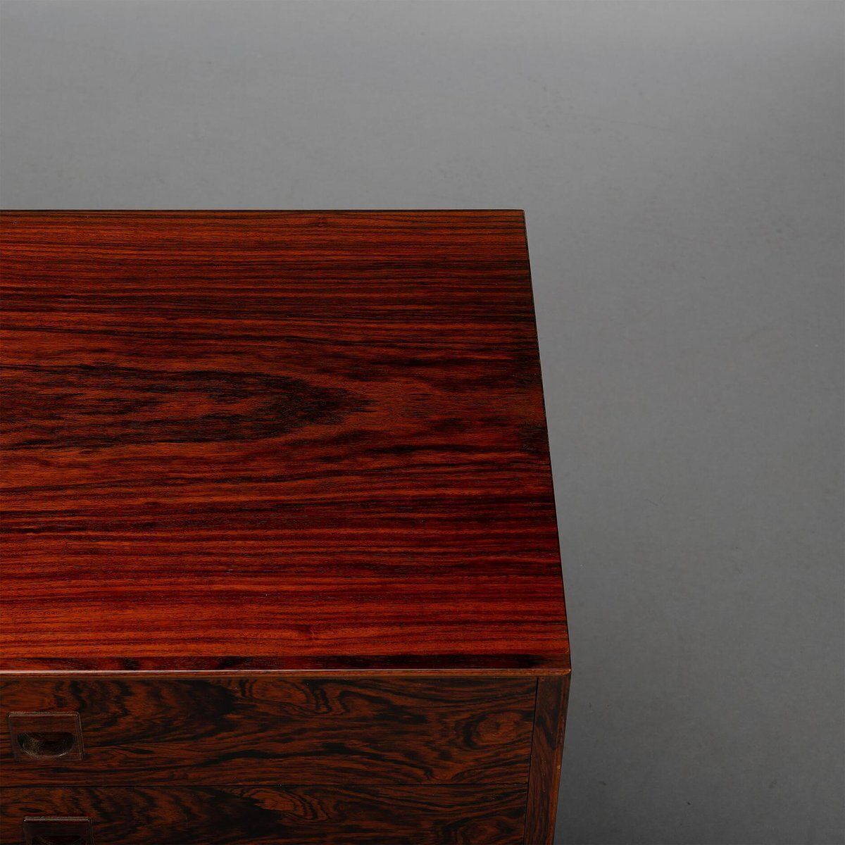 photo furniture Low Mid Century Rosewood Chest Of Drawers Attributed To Brouer Møbelfabrik, 1960s