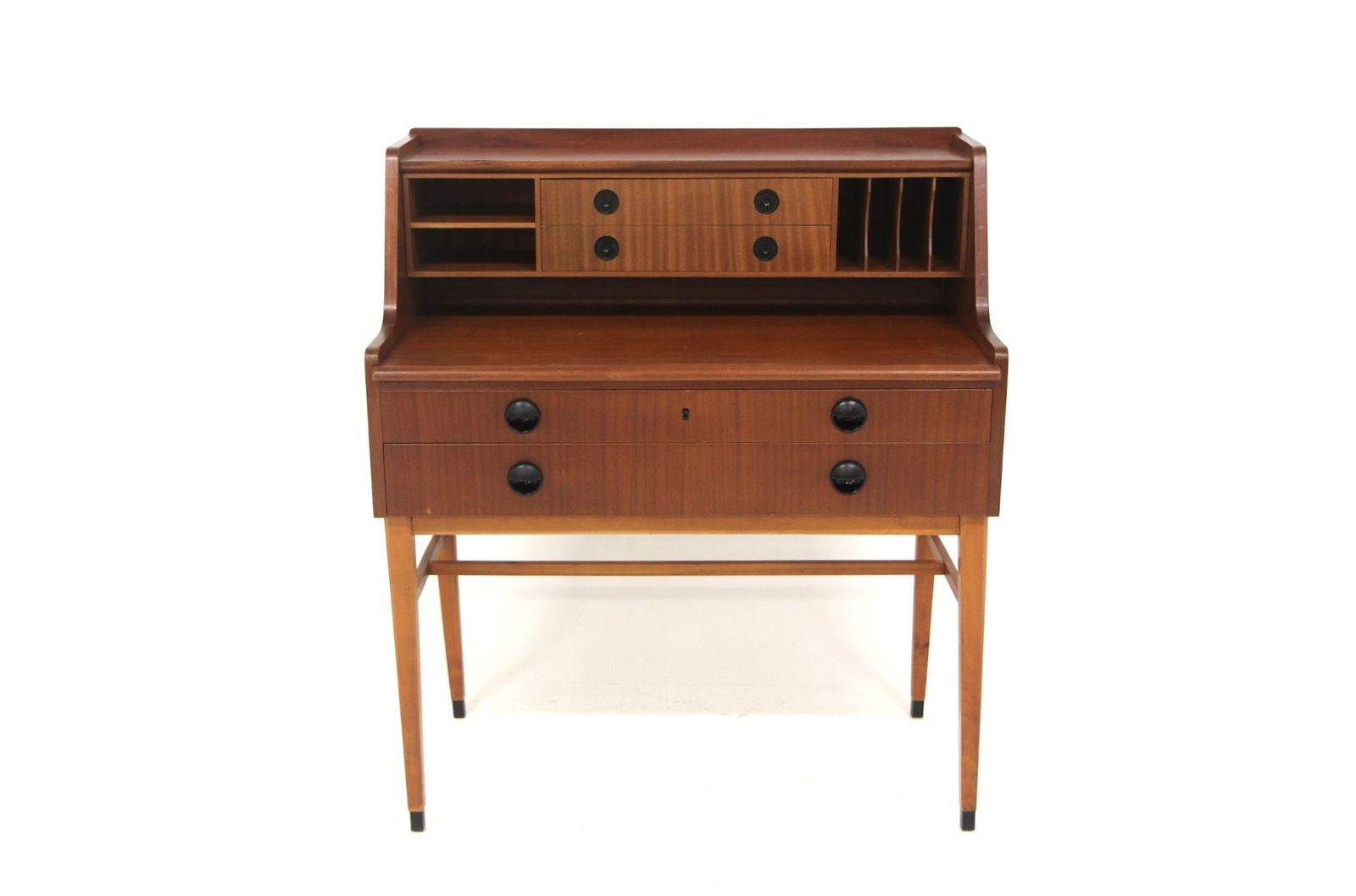 Mahogany Secretary, Sweden, 1950s photo for sale