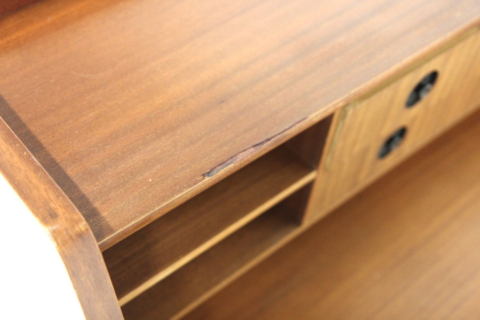 Mahogany Secretary, Sweden, 1950s photo vinterior