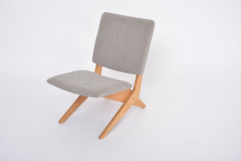 Vintage Fb18 Scissor Chair By Jan Van Grunsven For Pastoe, 1960s photo for sale