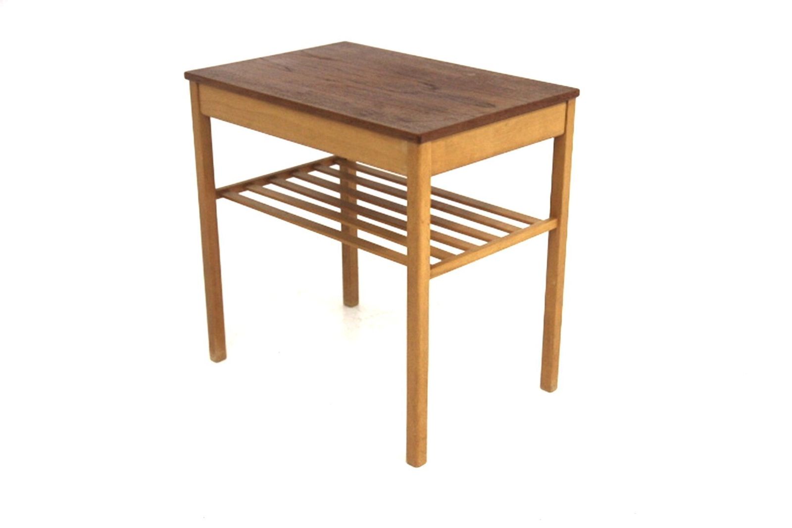 Scandinavian Joker Bedside Table In Teak From Tingströms, Sweden, 1960s