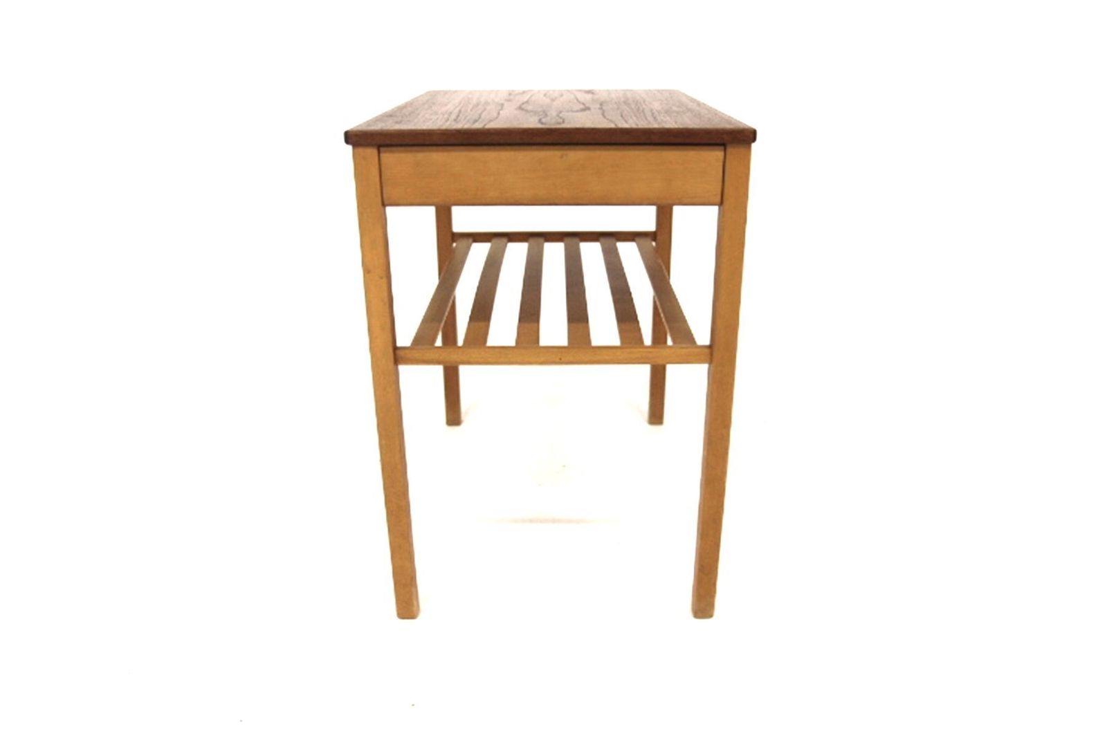 Scandinavian Joker Bedside Table In Teak From Tingströms, Sweden, 1960s photo furniture