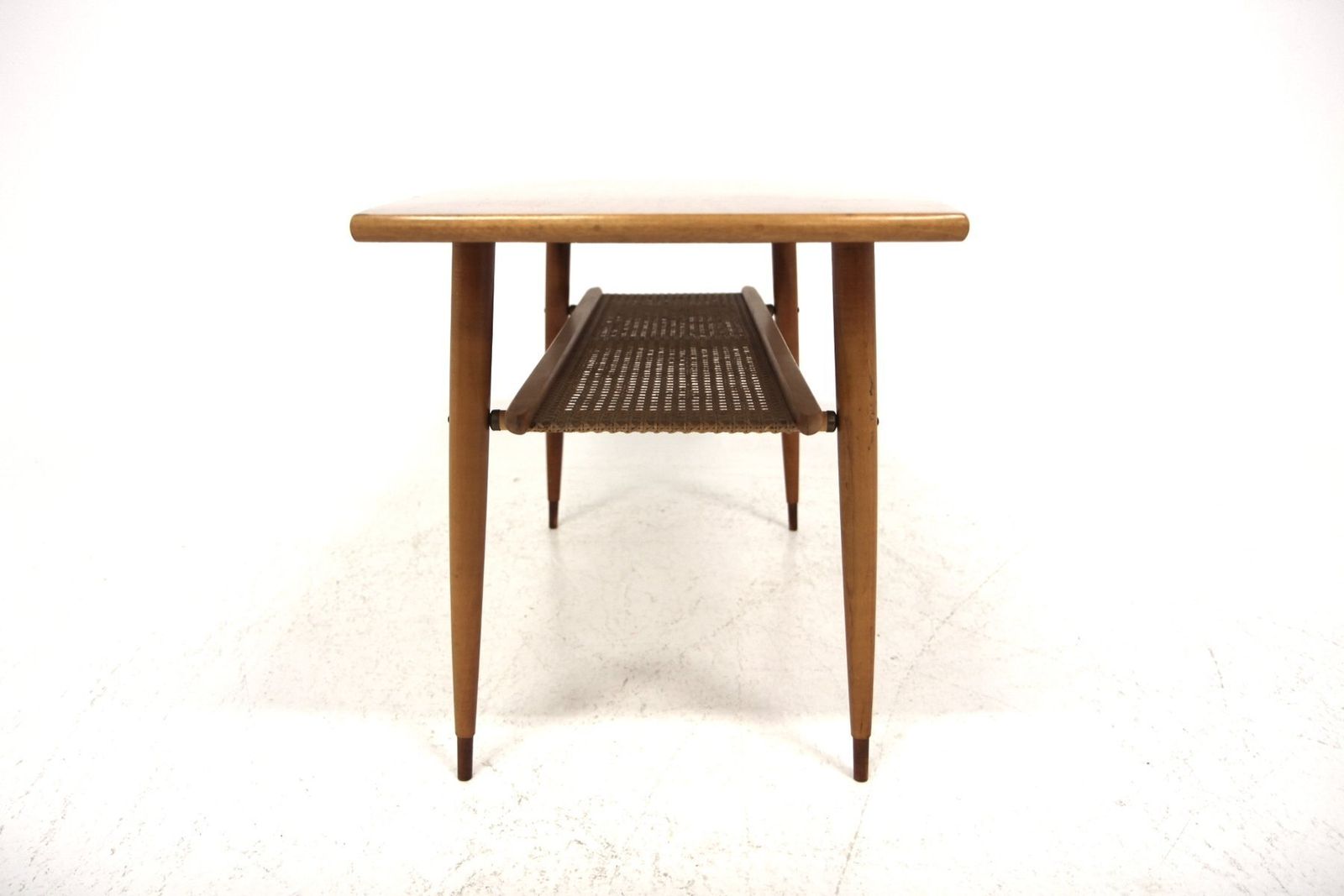 Scandinavian Mahogany Coffee Table, 1950s photo for sale