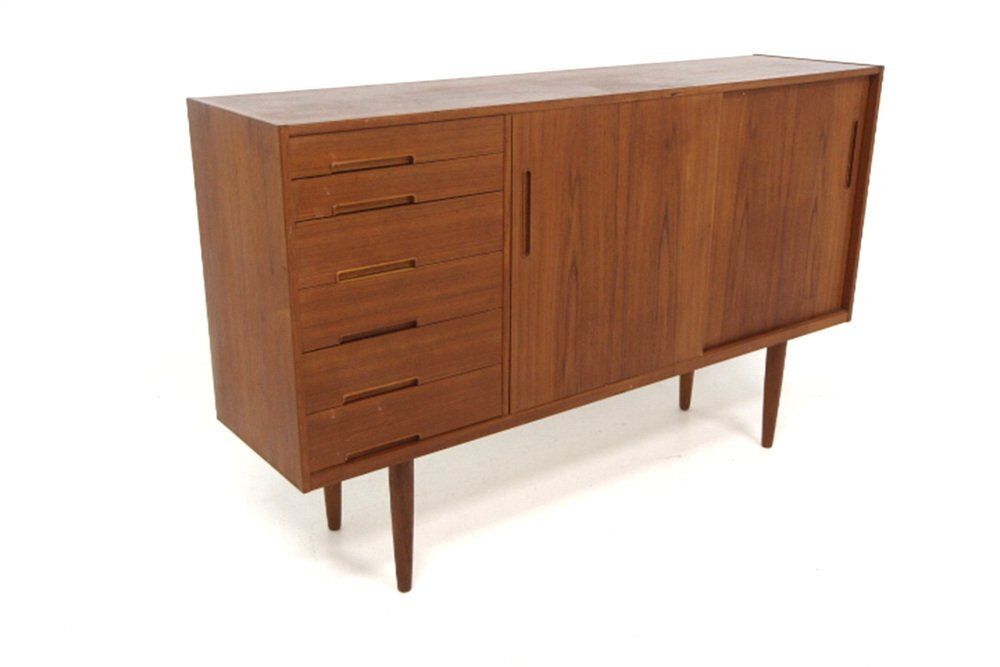 Florence Sideboard In Teak By Nils Jonsson For Hugo Troeds, Sweden, 1960s photo for sale