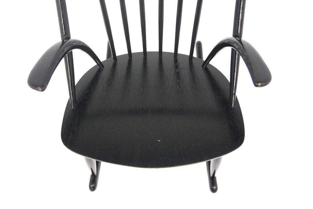 Rocking Chair By Illum Wikkelsø For Niels Eilersen, Denmark, 1960 photo 850.0