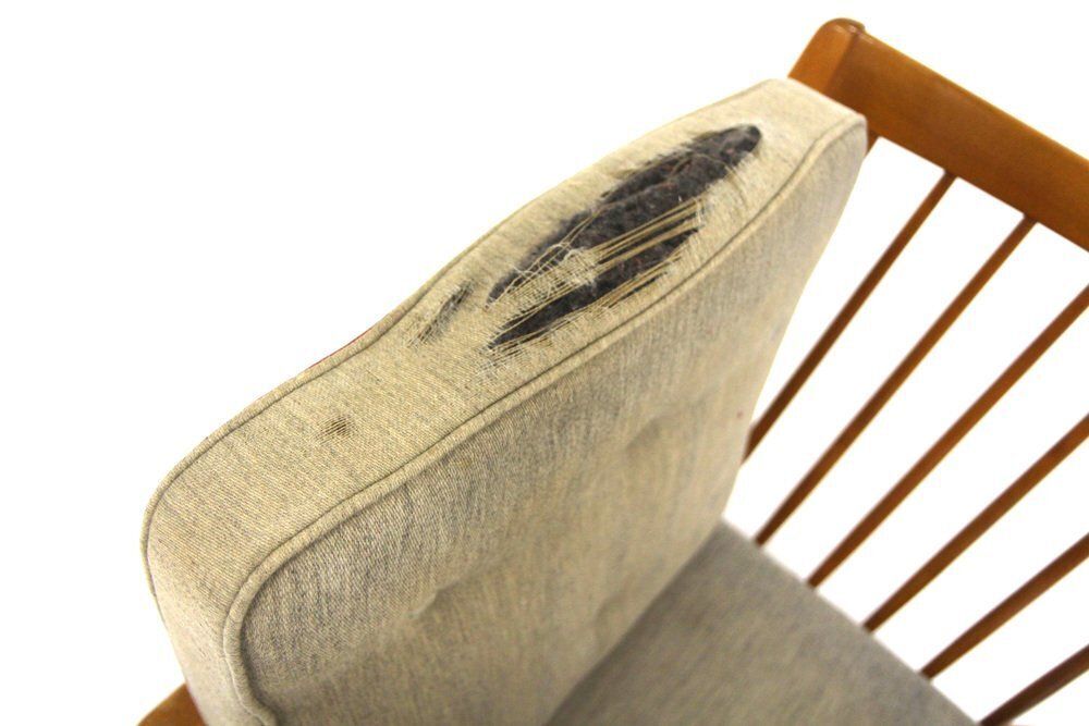 Scandinavian Fd144 Lounge Chair By Peter Hvidt & Orla Mølgaard Nielsen For France & Søn, 1950 photo vinterior