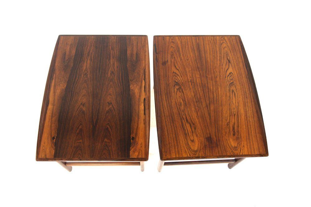 Frisco Rosewood Bedside Tables By Folke Ohlsson For Tingströms, 1960s, Set Of 2 photo for sale
