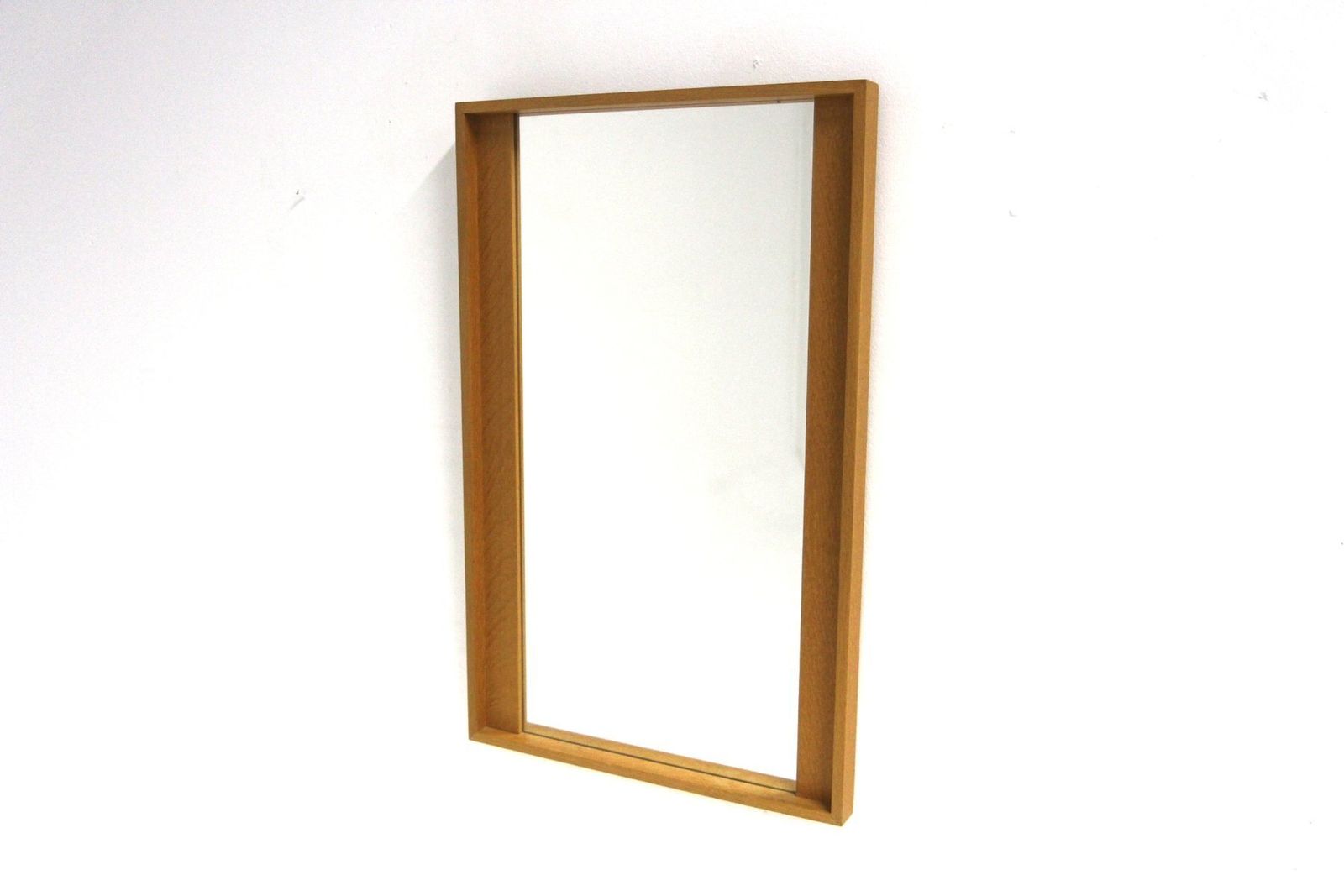 Gun 642 Mirror In Oak From Nybrofabriken, Sweden, 1960s photo for sale