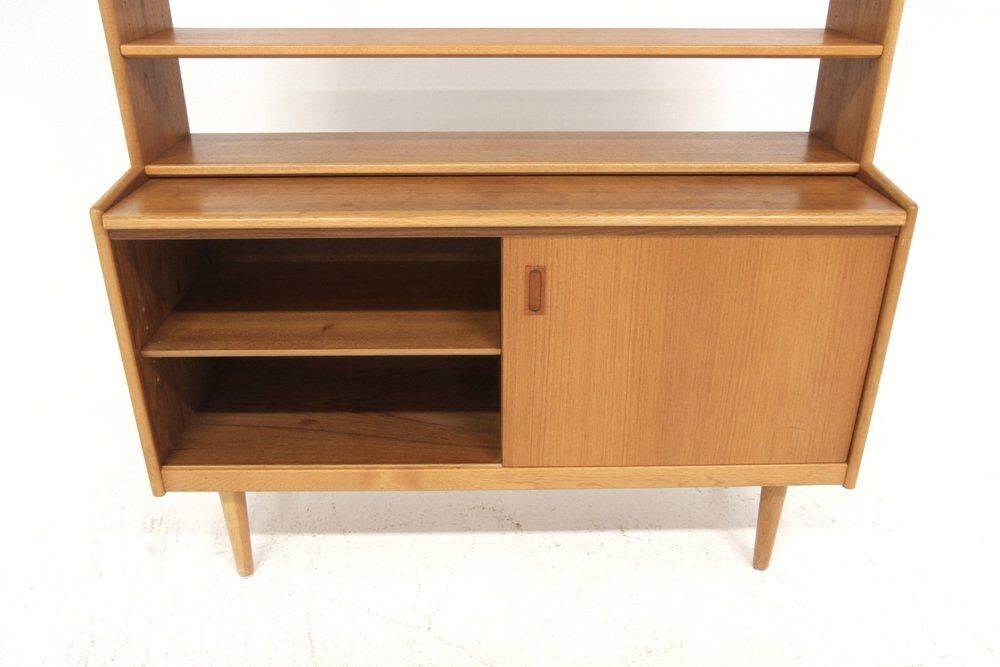 Teak And Oak Secretary, Sweden, 1960s photo 1041.0