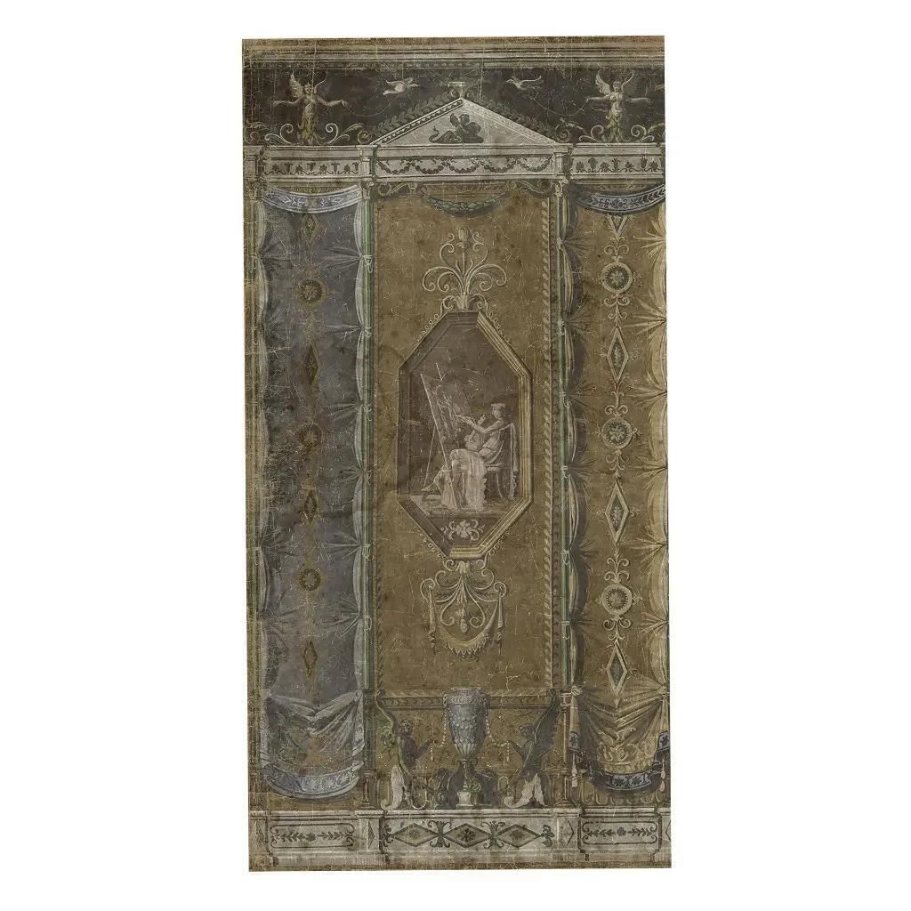 Vintage Style Panoramic Decorative Panel No.2 photo for sale