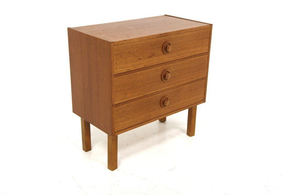 Scandinavian Teak Chest Of Drawers, 1960