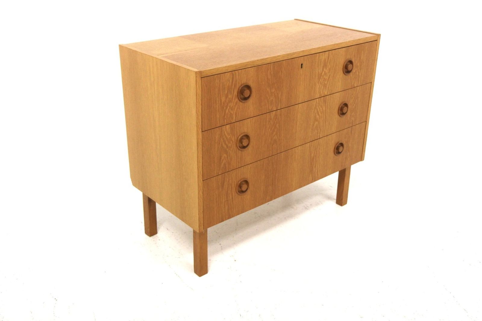 Scandinavian Oak Chest Of Drawers, 1960 photo Furniture