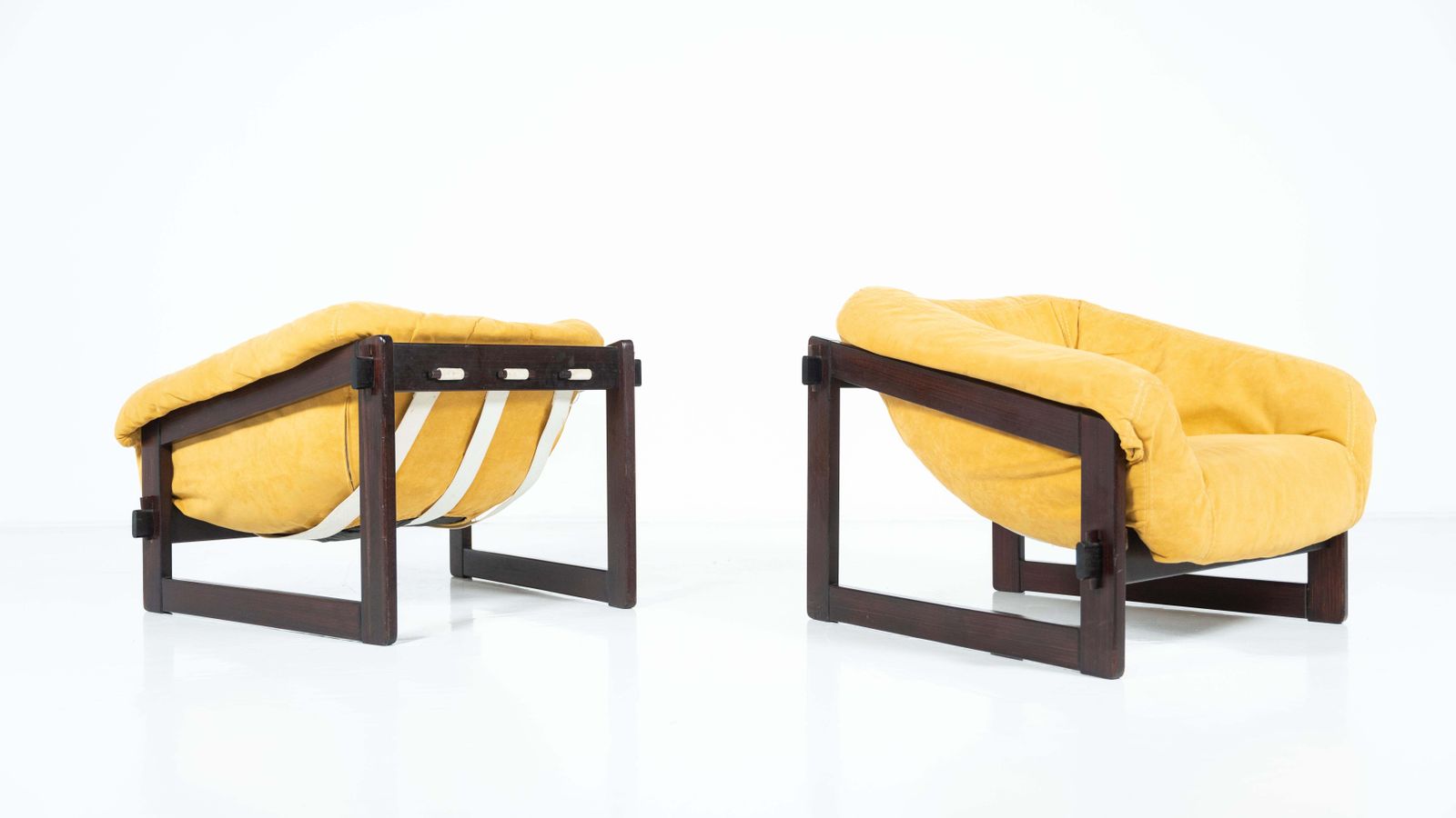 Mid Century Modern Pair Of Percival Lafer Armchairs, 1960s photo buy