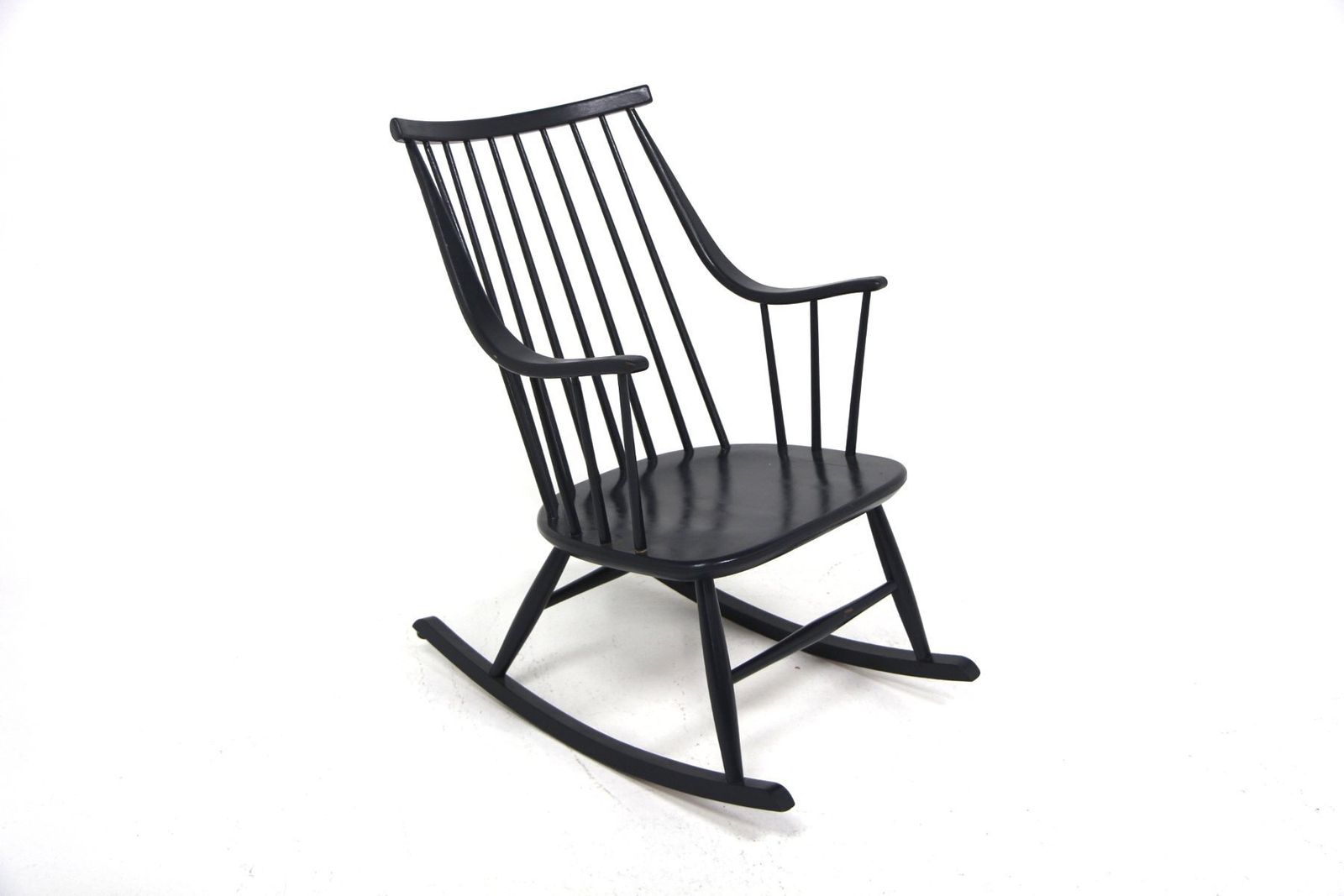 Grandessa Rocking Chair By Lena Larsson For Nesto, Sweden, 1960s photo vinterior