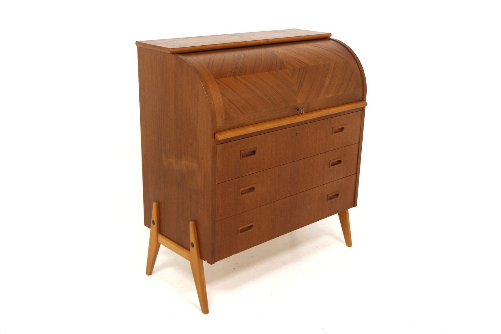 Teak Secretary, Sweden, 1960s photo vinterior