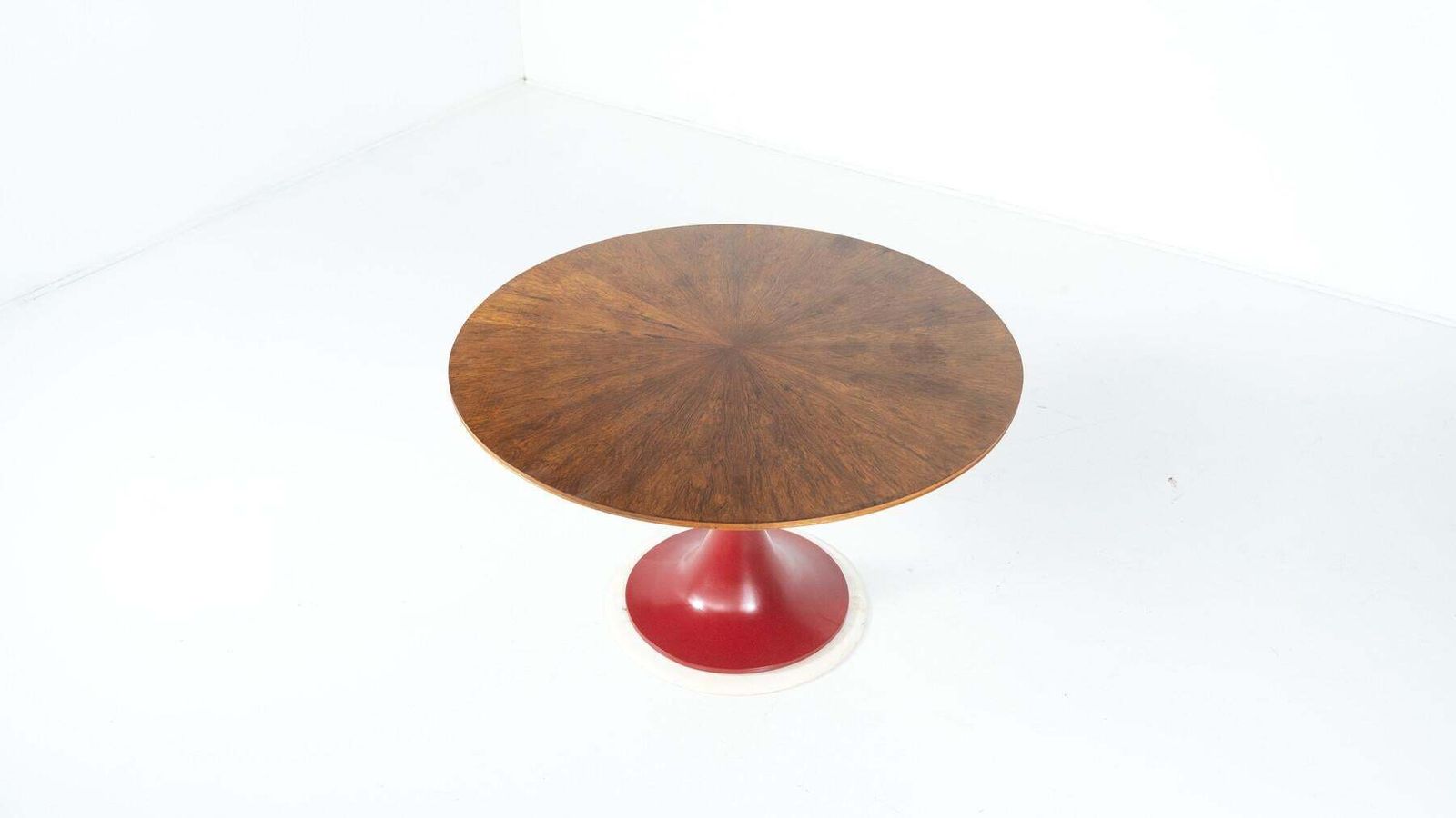 Wooden Dining Table In The Style Of Borsani, 1960s photo 5154.0