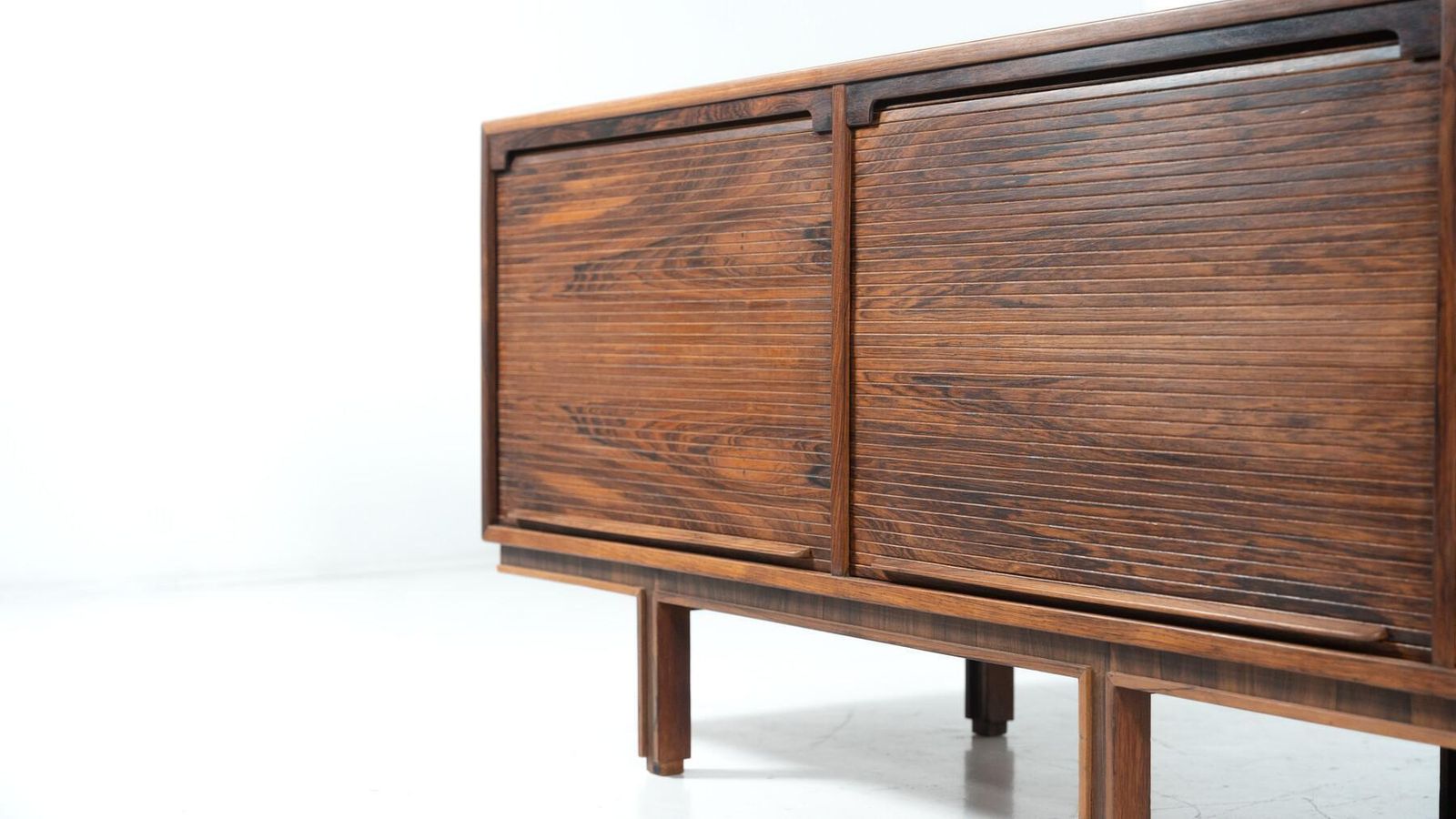 Furniture Mid Century Sideboard In The Style Of Gianfranco Frattini, Italy, 1960s photo