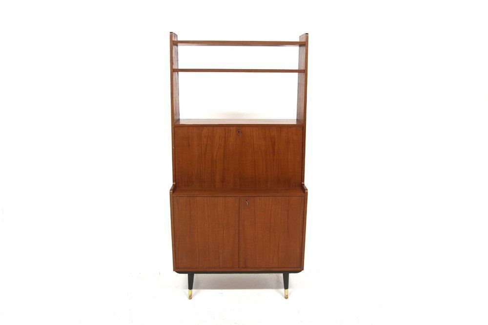 Scandinavian Teak Secretary From Bräntorps, Sweden, 1960s