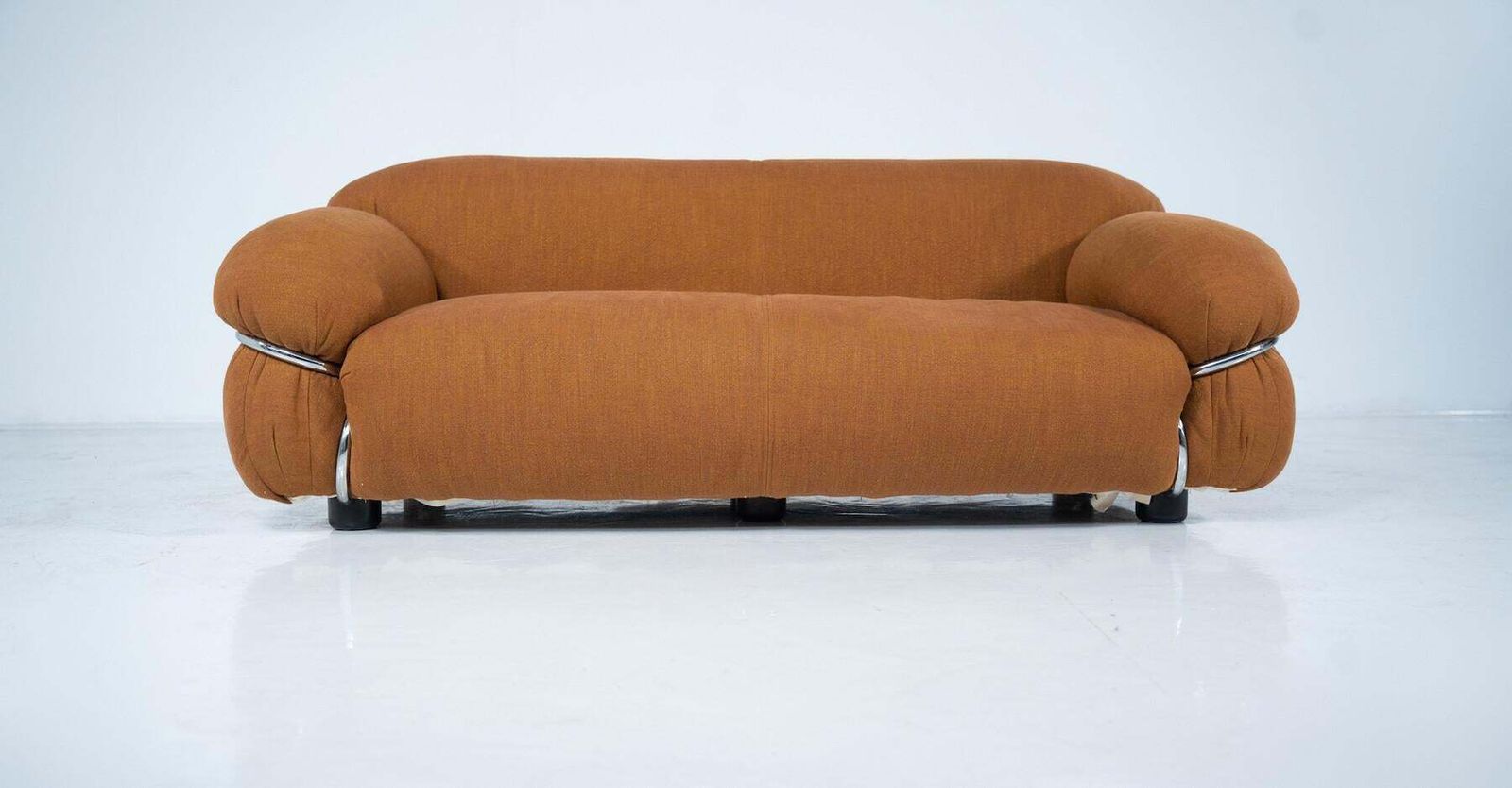 Sesann Sofa By Gianfranco Frattini For Cassina, New Upholstery, Italy, 1970s photo Furniture