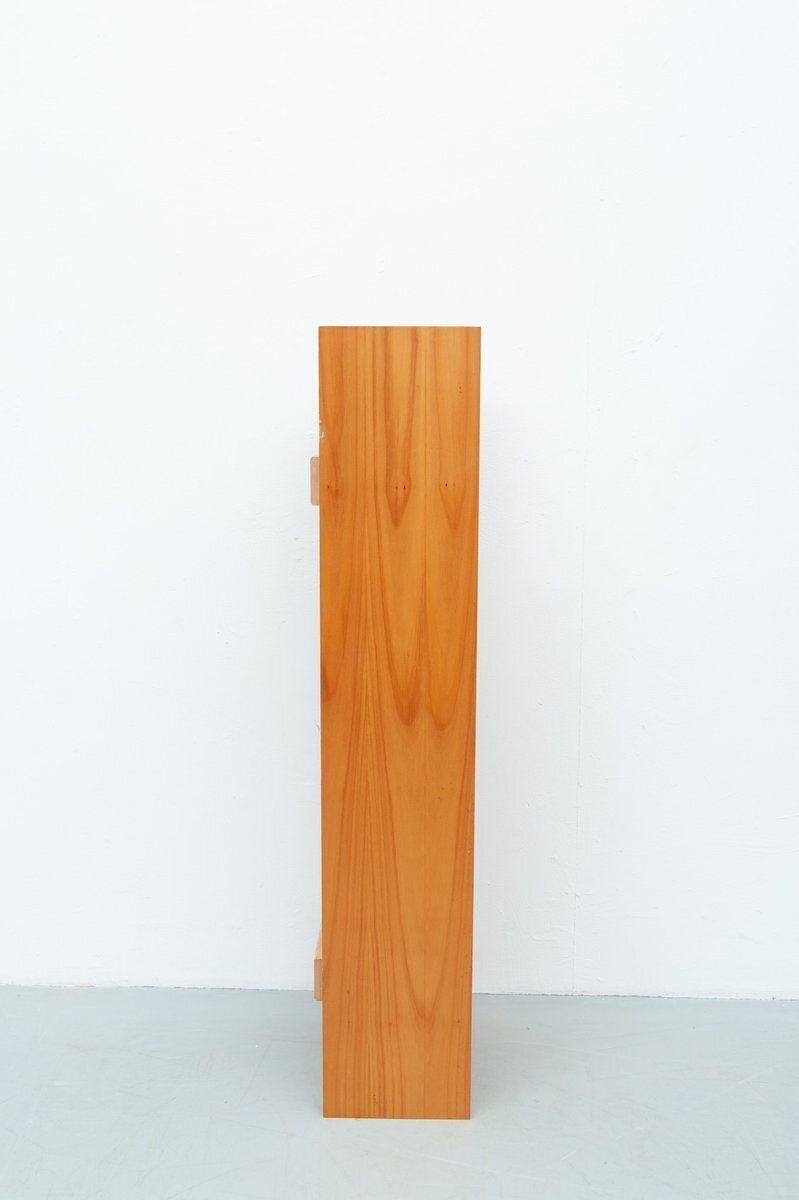 Vintage Wall Shelf In Cherry Wood By Walter Wirz For Wilhelm Renz, 1960s photo 599.0