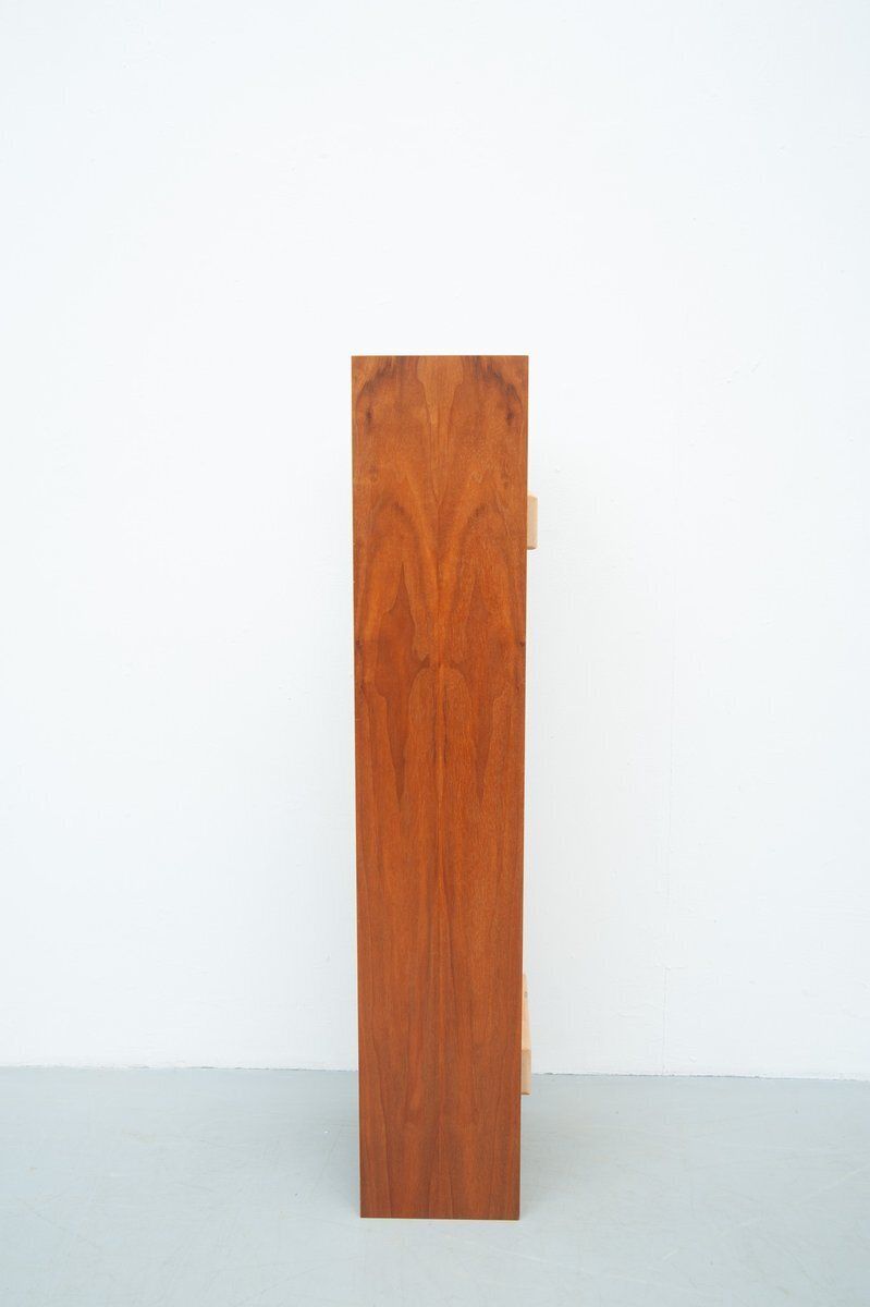 Wall Shelf In Walnut By Walter Wirz For Wilhelm Renz, 1960s photo vinterior