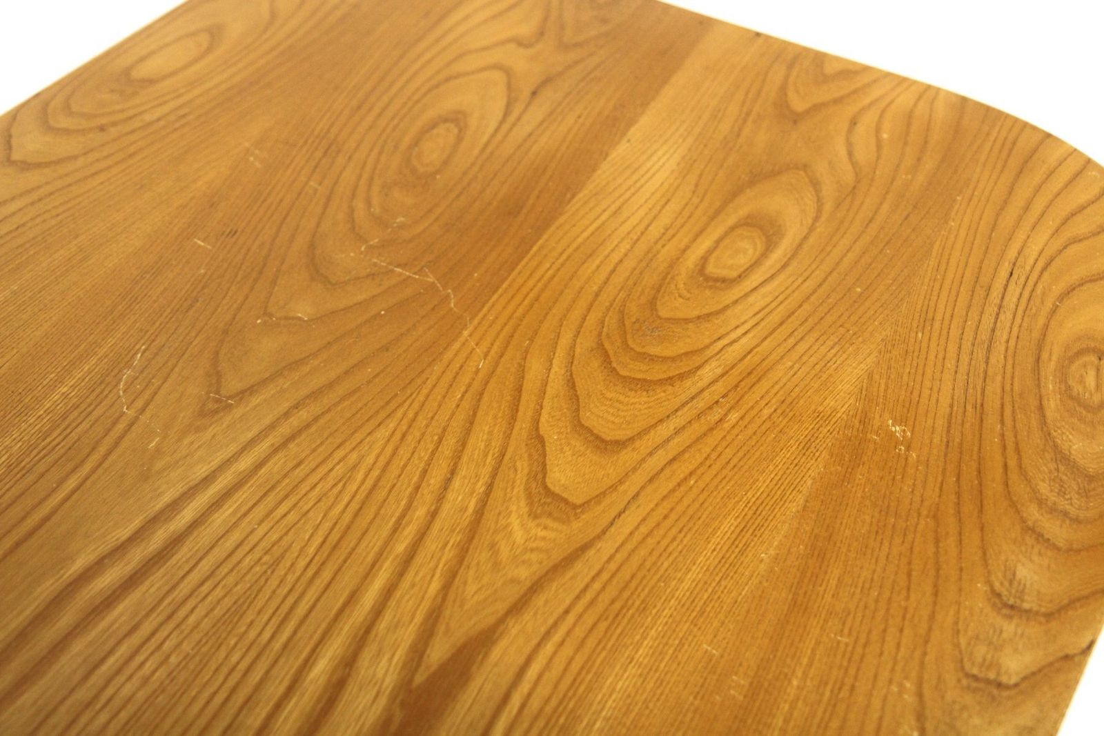 Scandinavian Elm Desk By Swedish Modern, Sweden, 1940s
