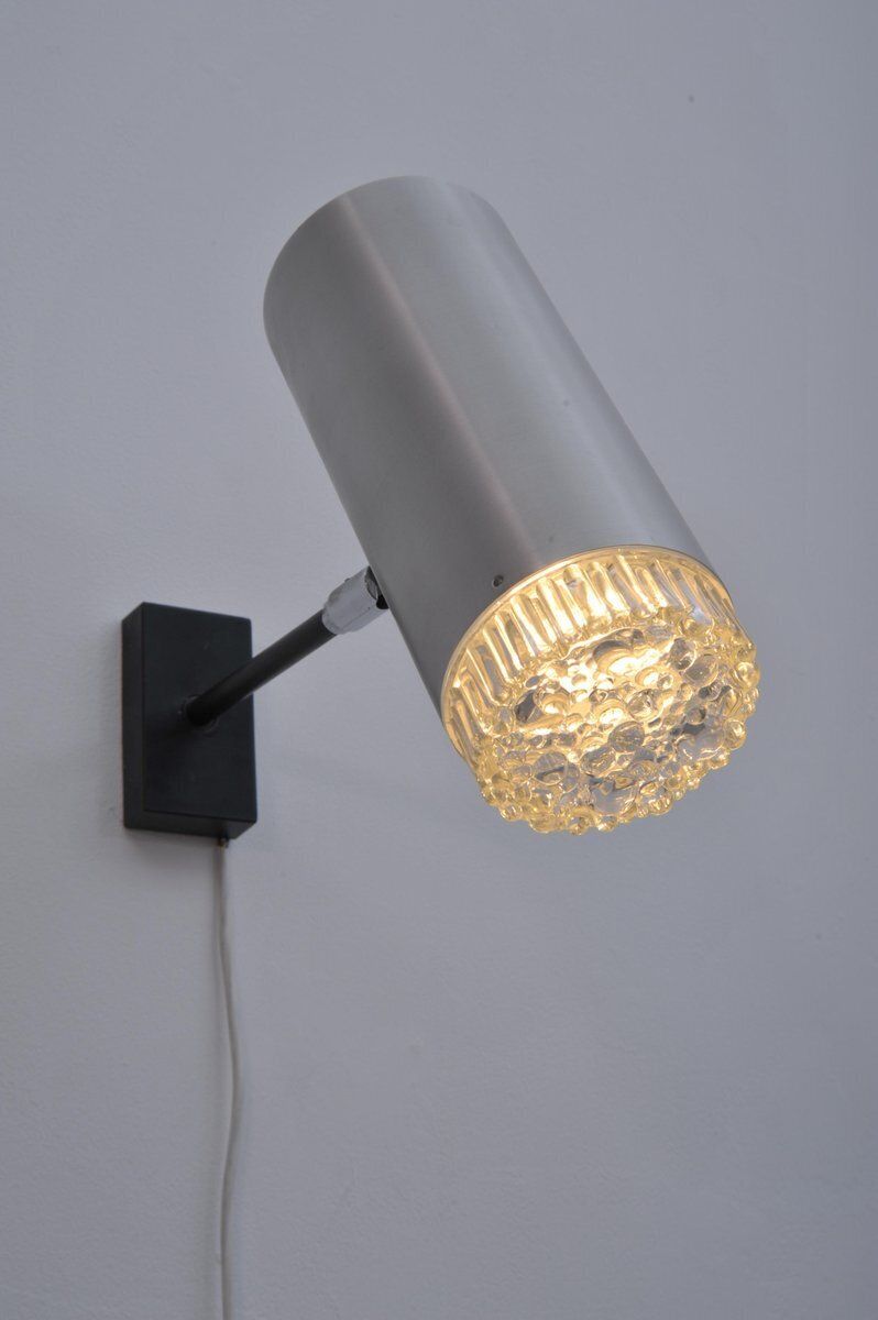 Spotlight Wall Lamp With Bubble Glass From Staff Leuchten, 1960s
