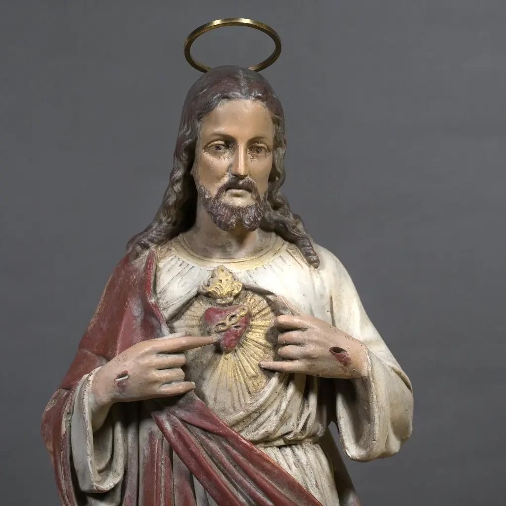 Sacred Heart Of Chapel, Large Size, 19th Century Style photo Art