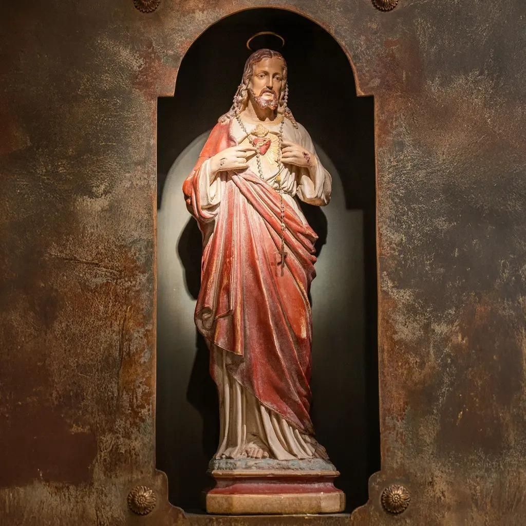 Sacred Heart Of Chapel, Large Size, 19th Century Style photo buy
