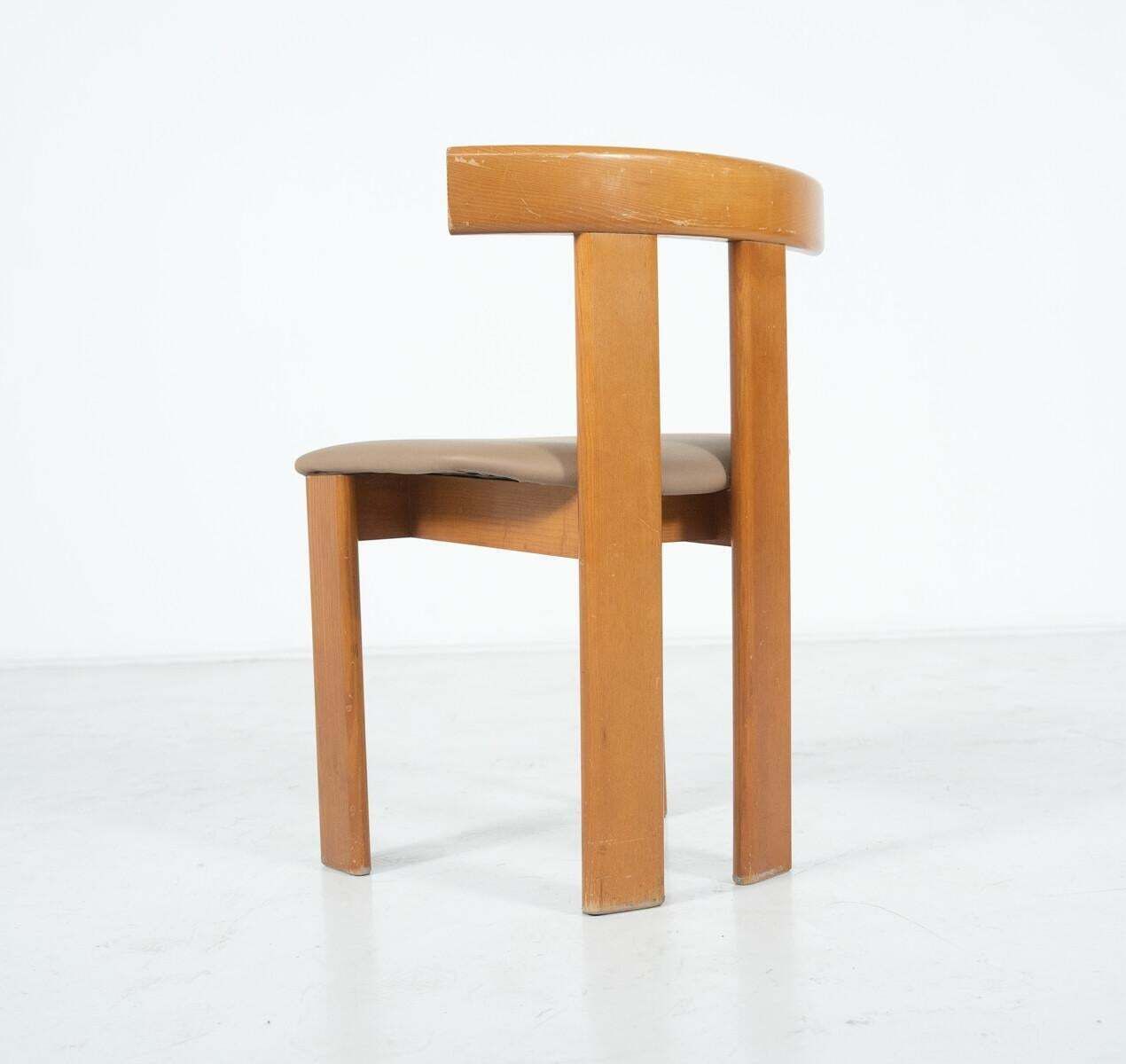 Mid Century Modern Set Of 6 Chairs By Luigi Vaghi, 1960s photo buy