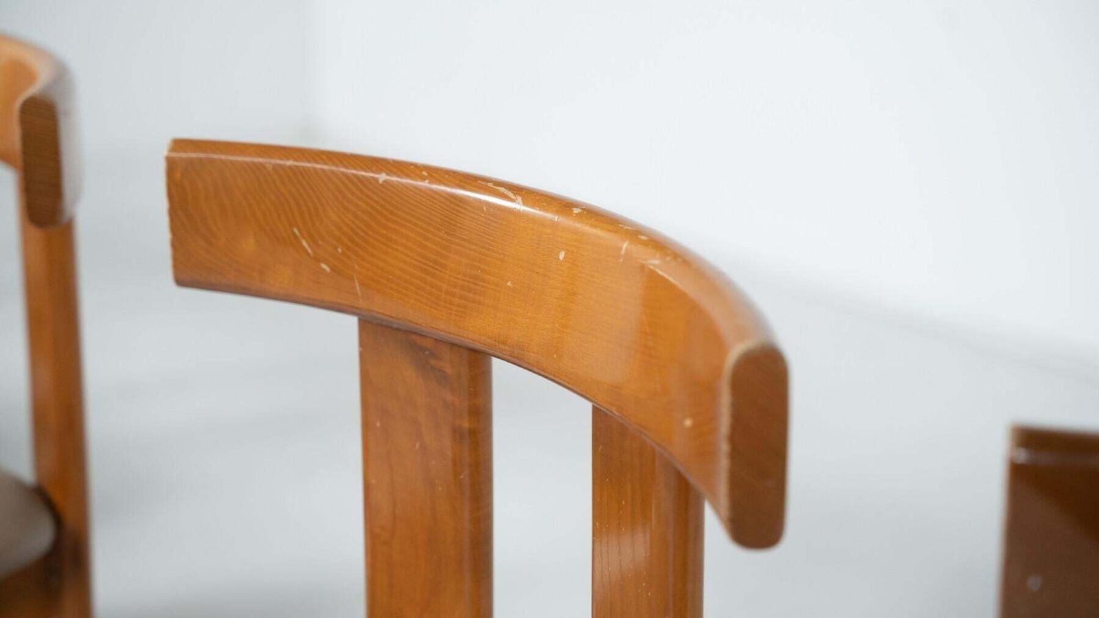 photo for sale Mid Century Modern Set Of 6 Chairs By Luigi Vaghi, 1960s