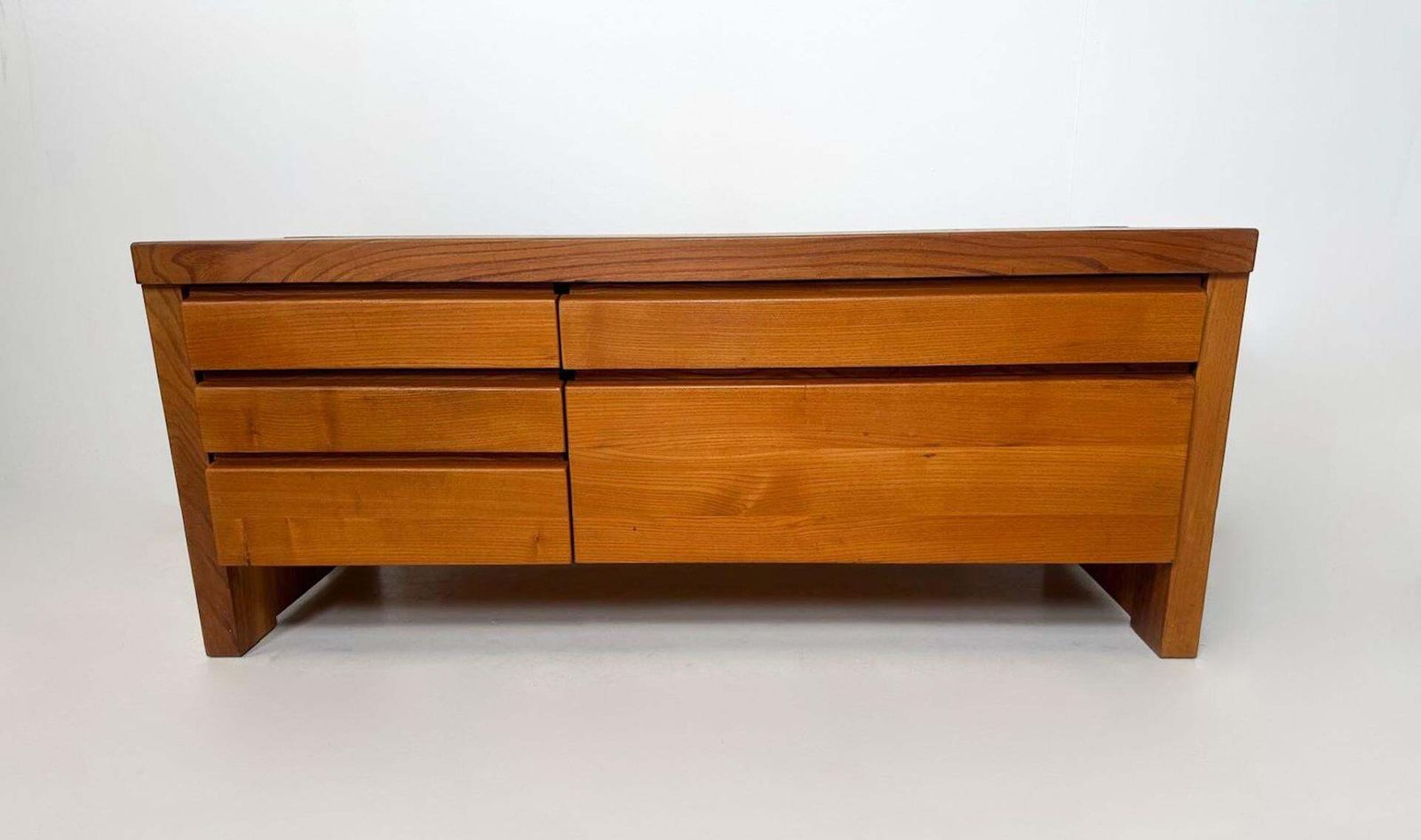 Sideboard R14 By Pierre Chapo, France, 1975 photo vinterior