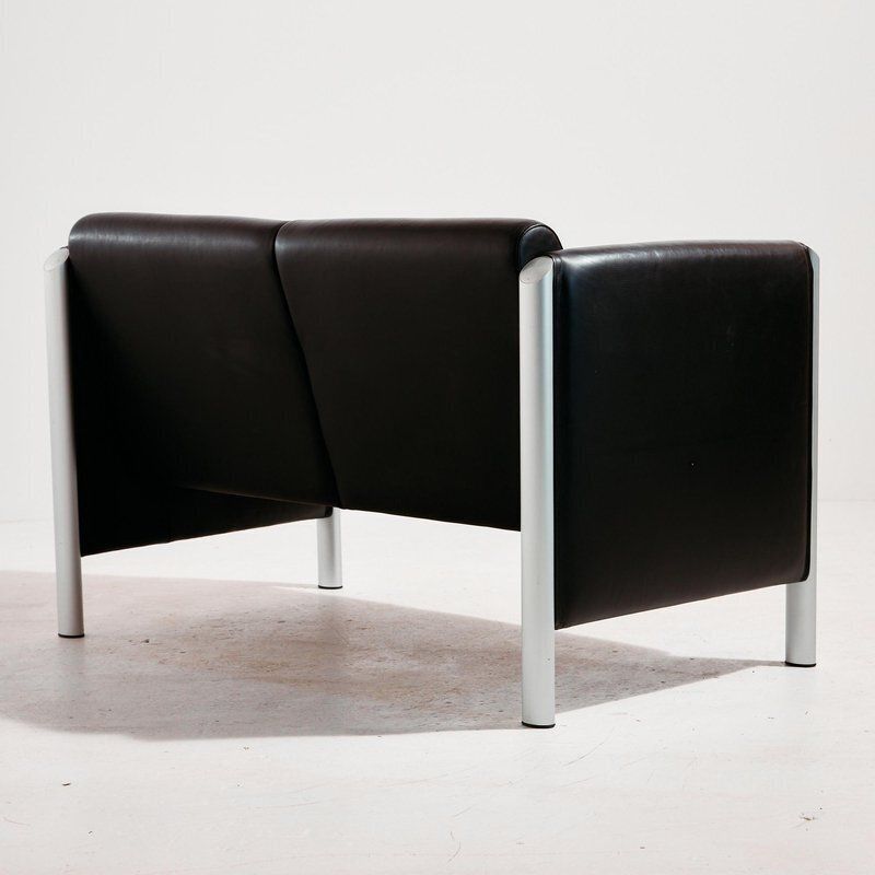 Model 830 Two Seater Sofa By Klaus Franck & Werner Sauer For Wilkhahn photo for sale