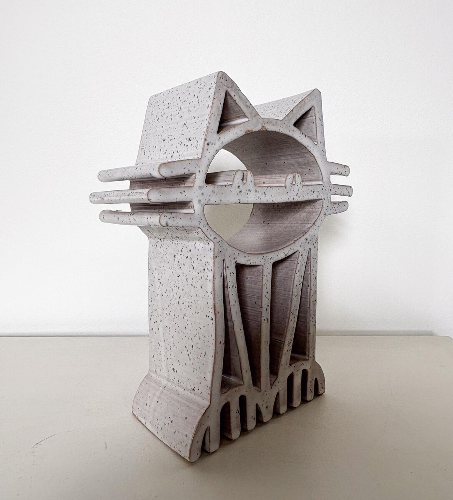 Mid Century Cat Ceramic By Gianni Polerti, Italy, 1960s   2 Available photo Art