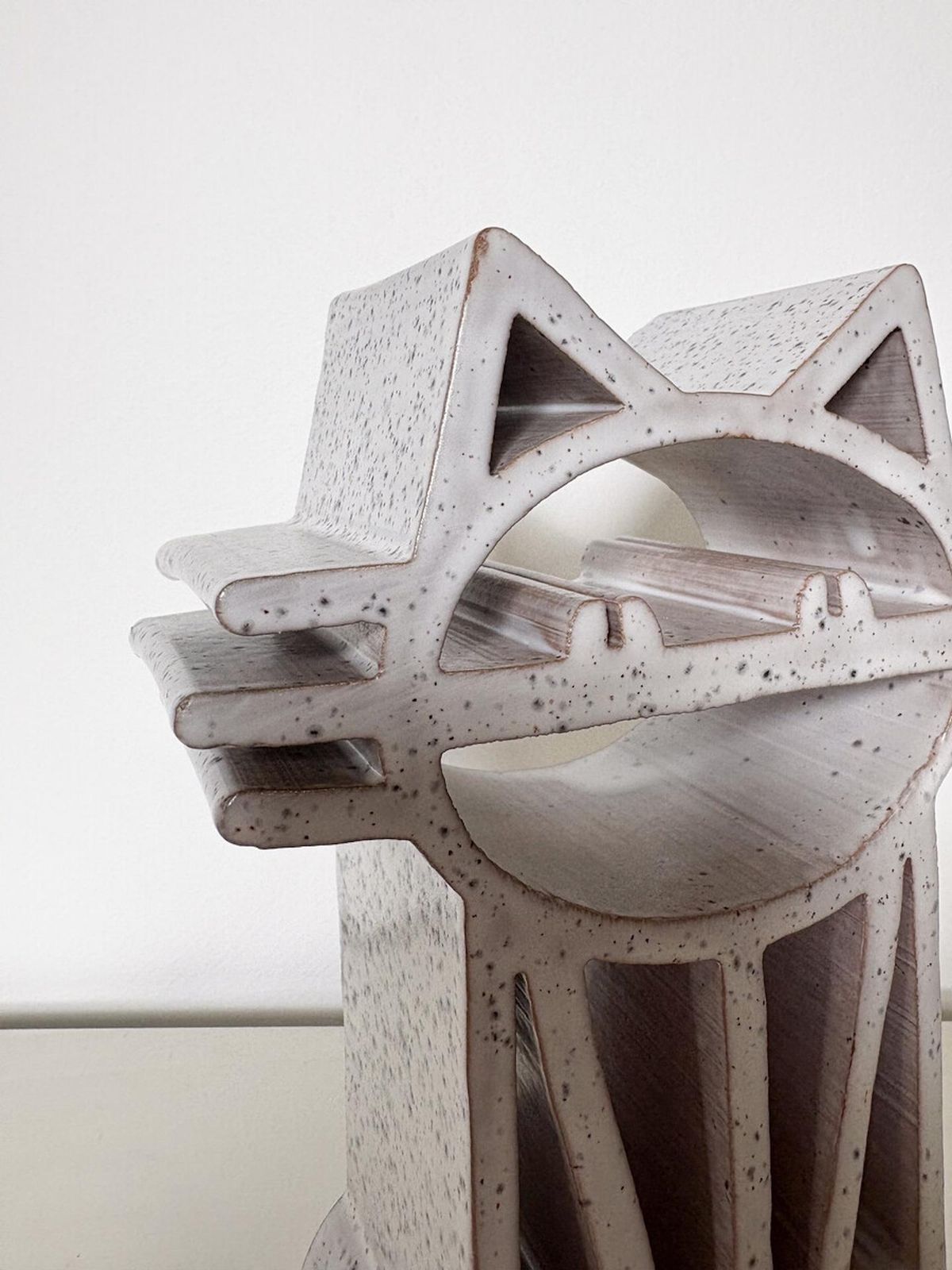 Mid Century Cat Ceramic By Gianni Polerti, Italy, 1960s   2 Available photo vinterior