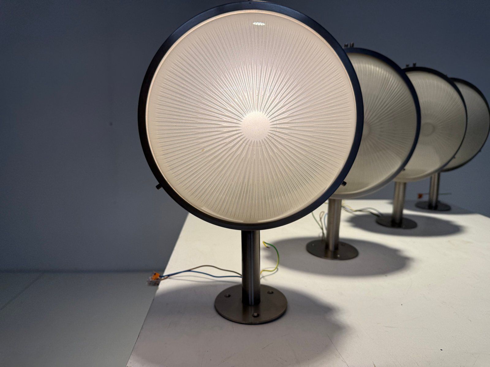 Large Gamma Wall Lamps By Sergio Mazza For Artemide, 1960s, Set Of 2 photo buy