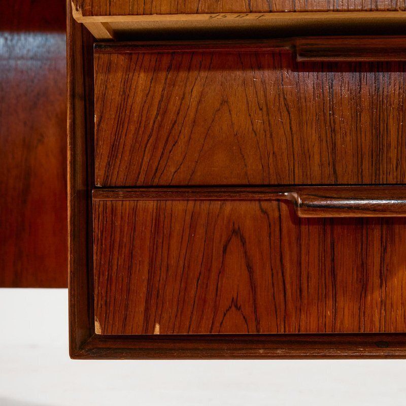 photo vintage Model 75 Rosewood Desk By Gunni Omann For Omann Jun Møbelfabrik