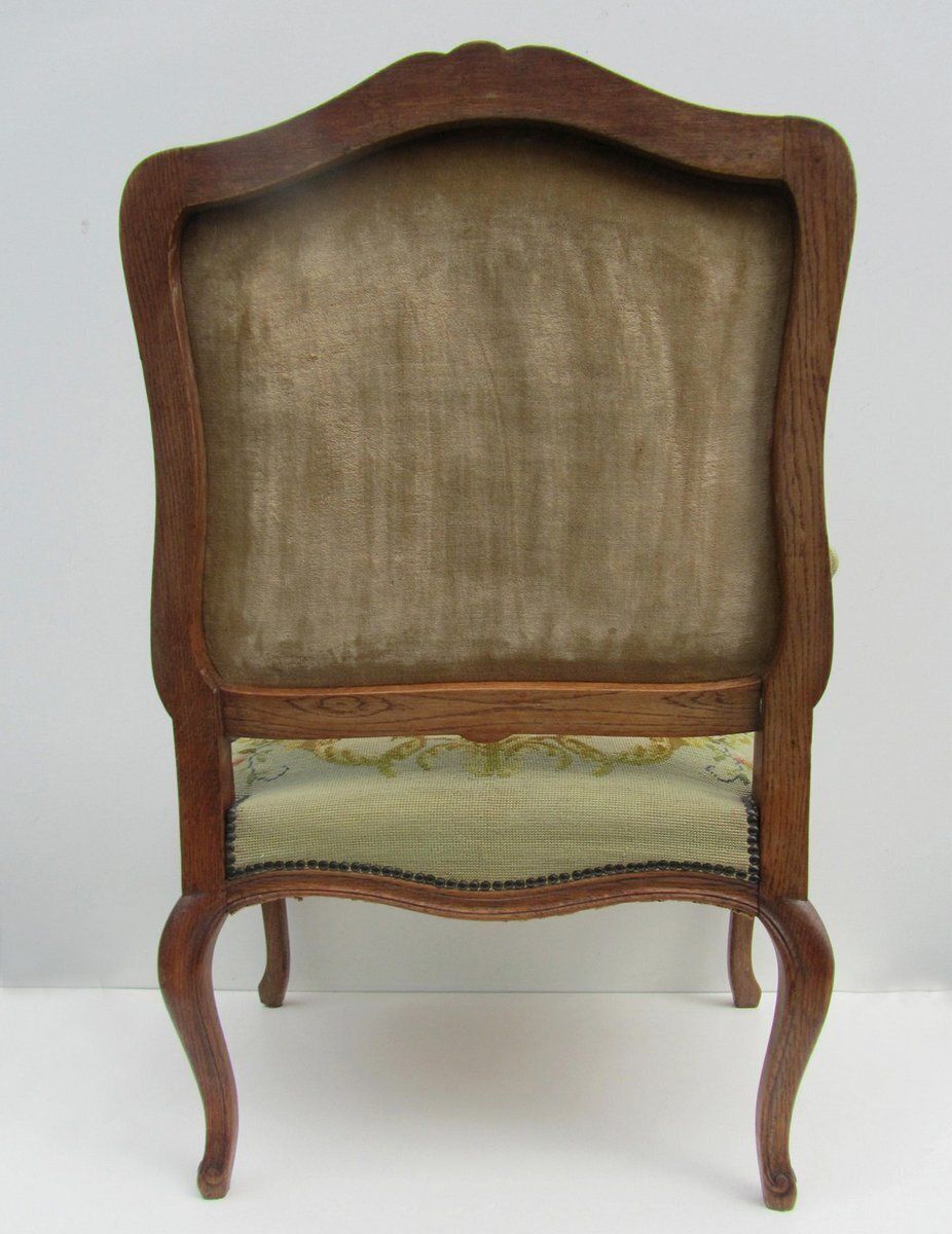 850.0 Antique Louis XV Armchair, 1700s photo