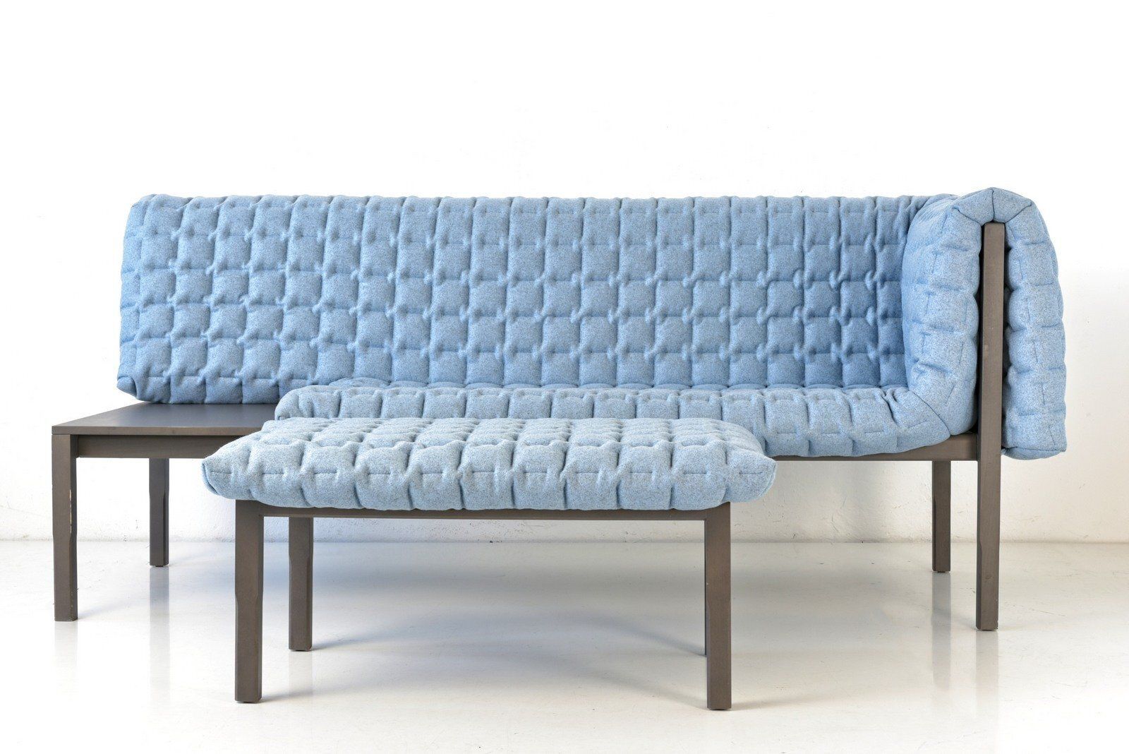 Ruché Sofa In Meridienne Felt By Inga Sempé For Ligne Roset, France, Set Of 4 photo for sale