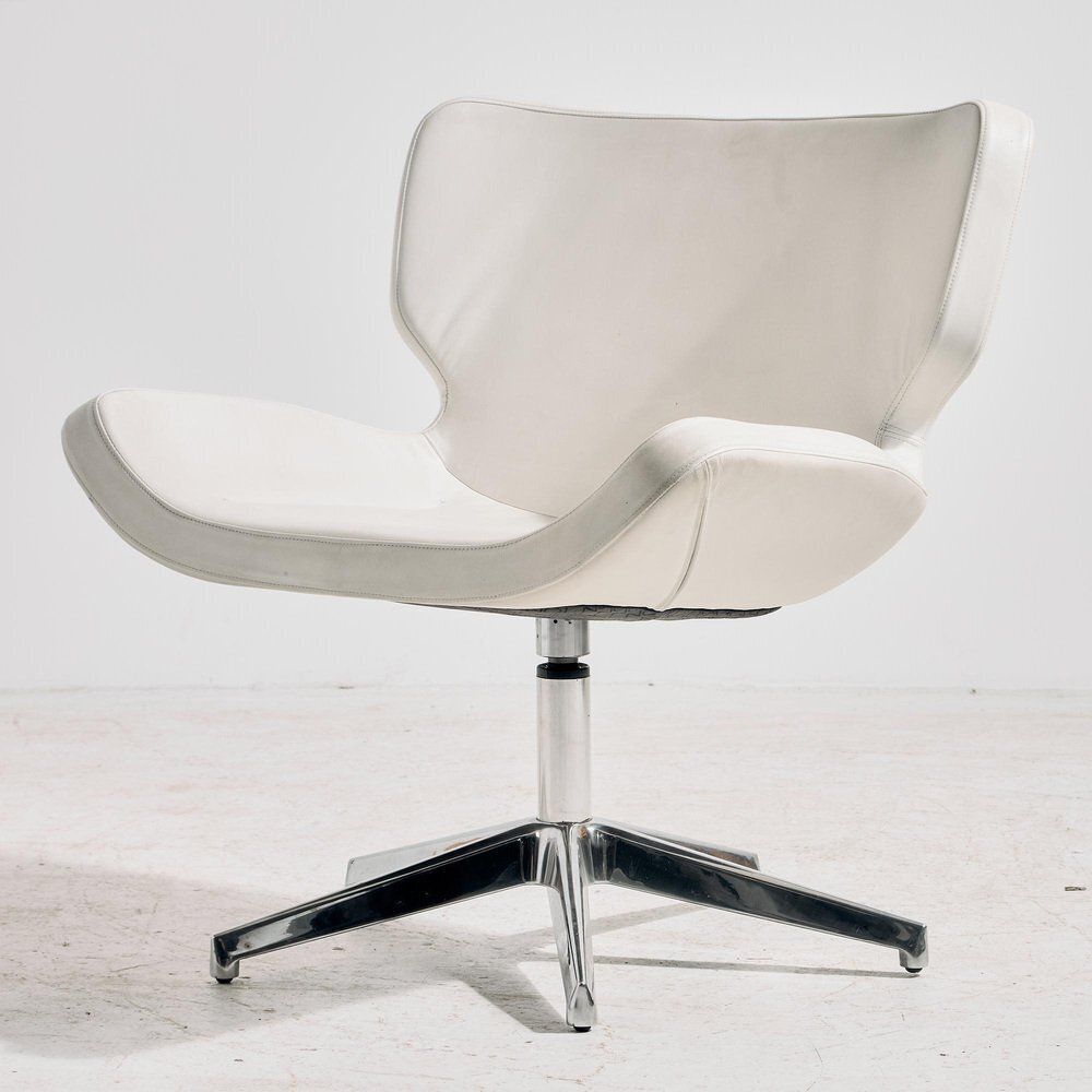 Italian Leather Armchair By Tonon, 2010s photo furniture